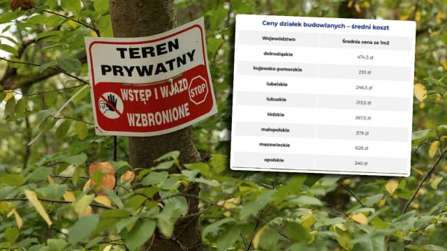 Ile kosztuje 1m2 działki budowlanej? Sprawdź aktualne ceny w Polsce Ile kosztuje 1m2 działki budowlanej? Sprawdź aktualne ceny w Polsce